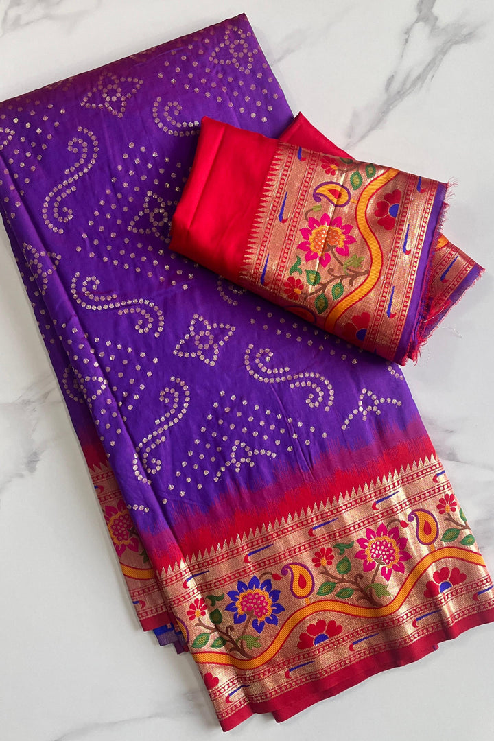 Dance Of Tradition-Paithani Saree