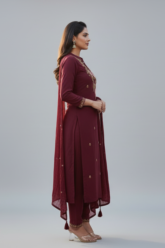 In Color Joy Cotton Kurti Set