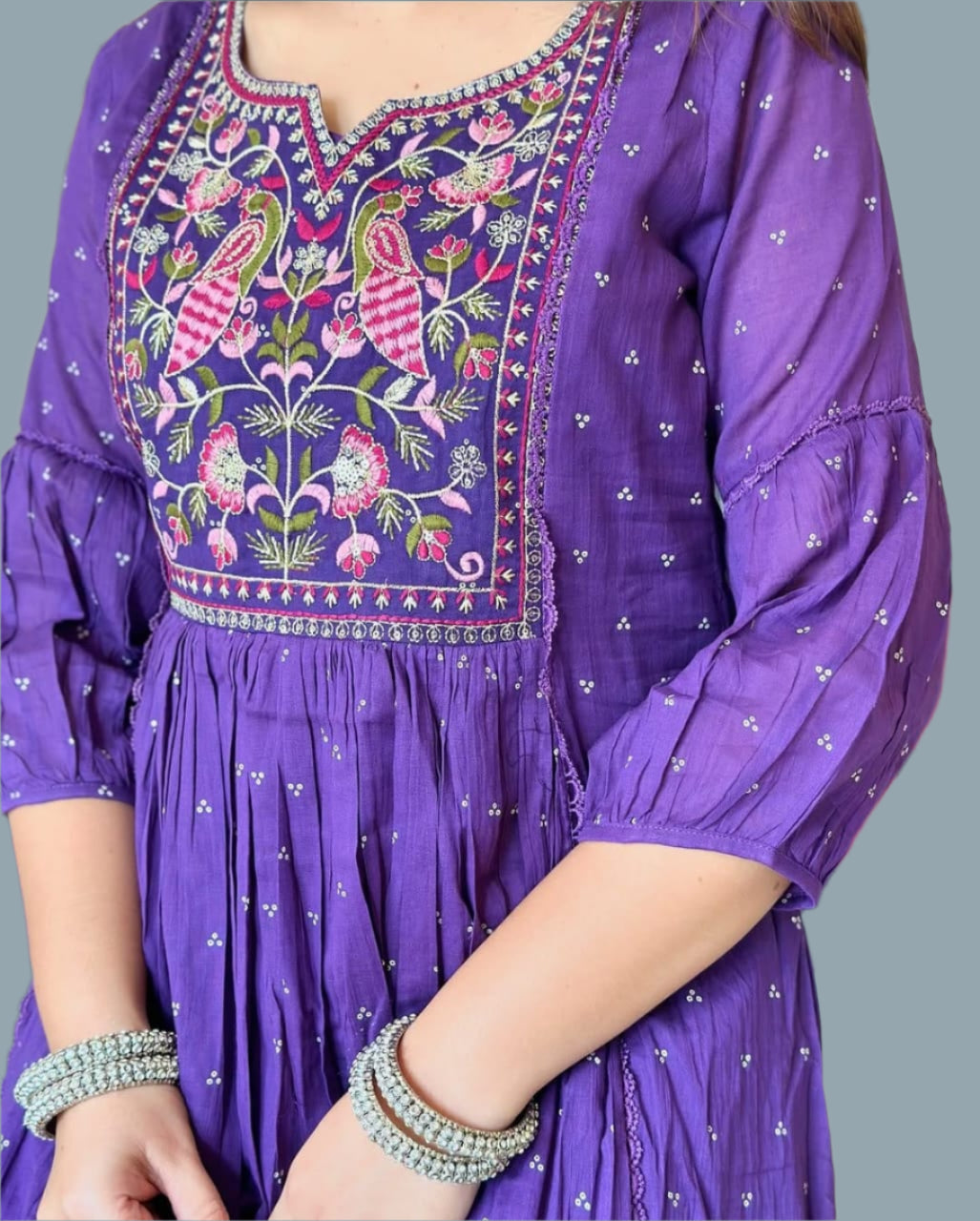 Reliving Moments Cotton Kurti Set