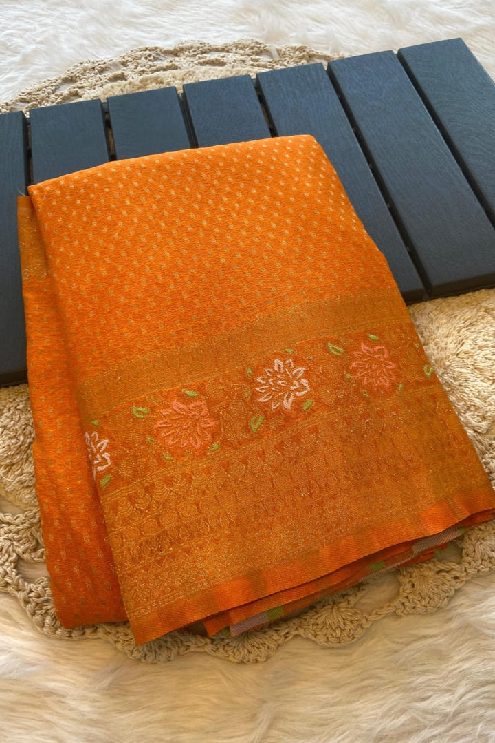 The art of living Khaddi Crepe Silk