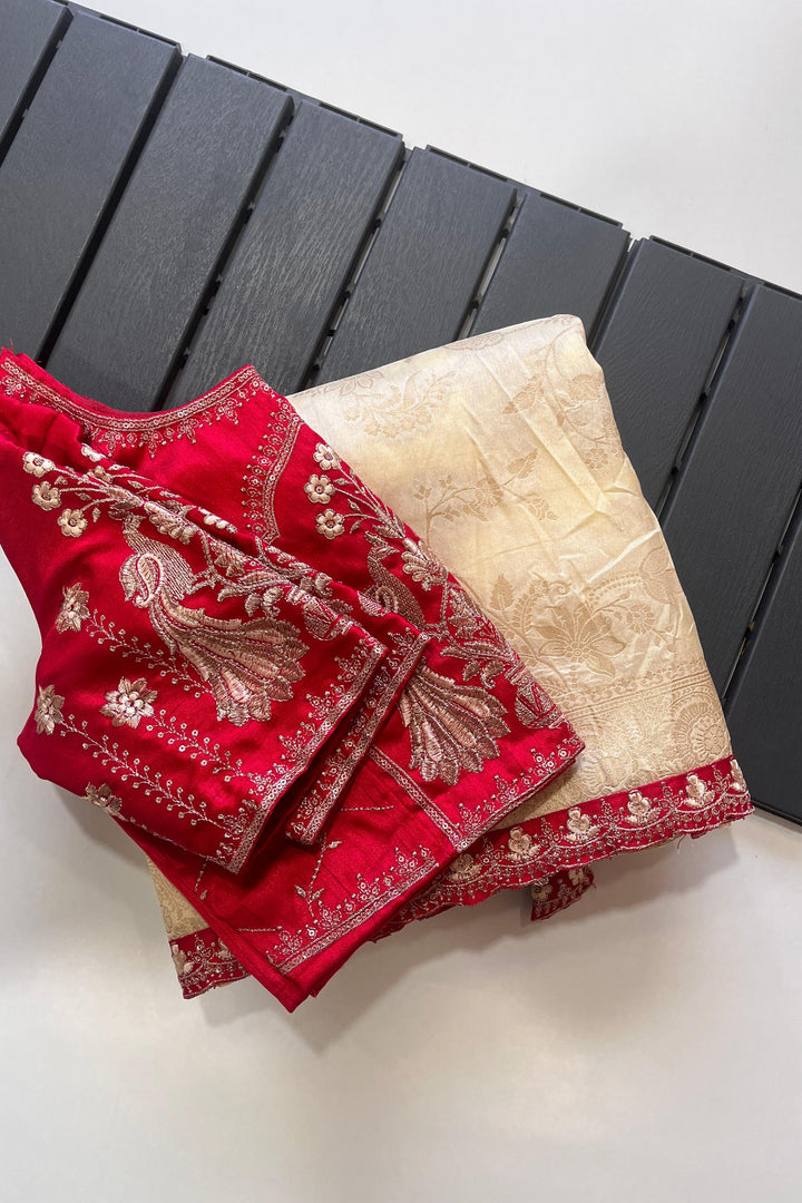 Futuristic Vibes Banarasi Pattu Saree