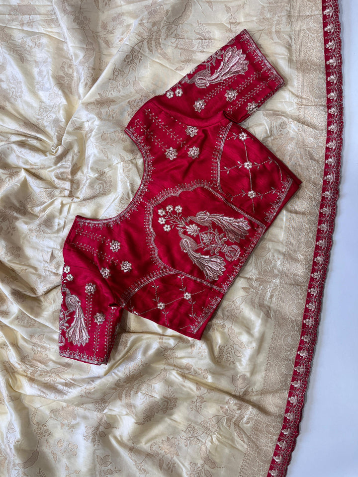 Futuristic Vibes Banarasi Pattu Saree