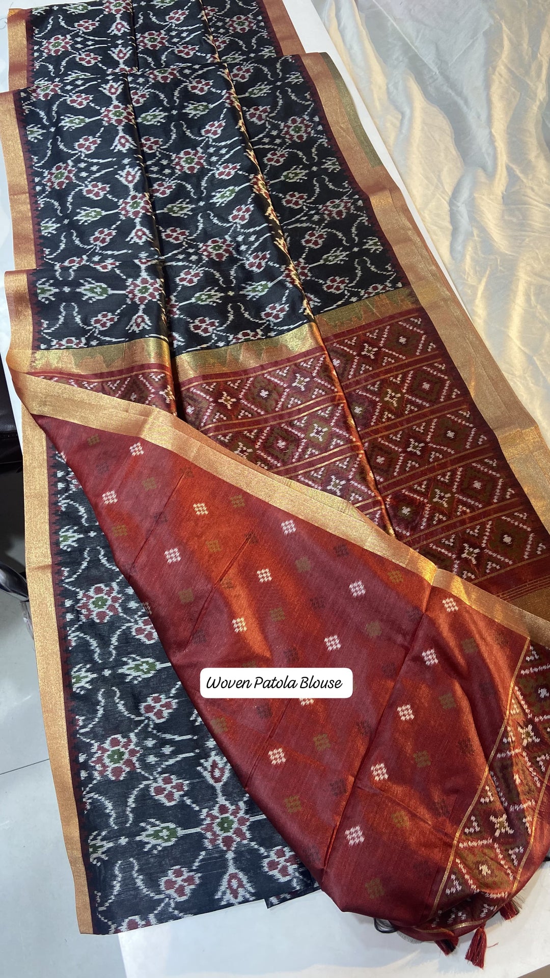 Rich Girl Fancy Patola Silk Saree