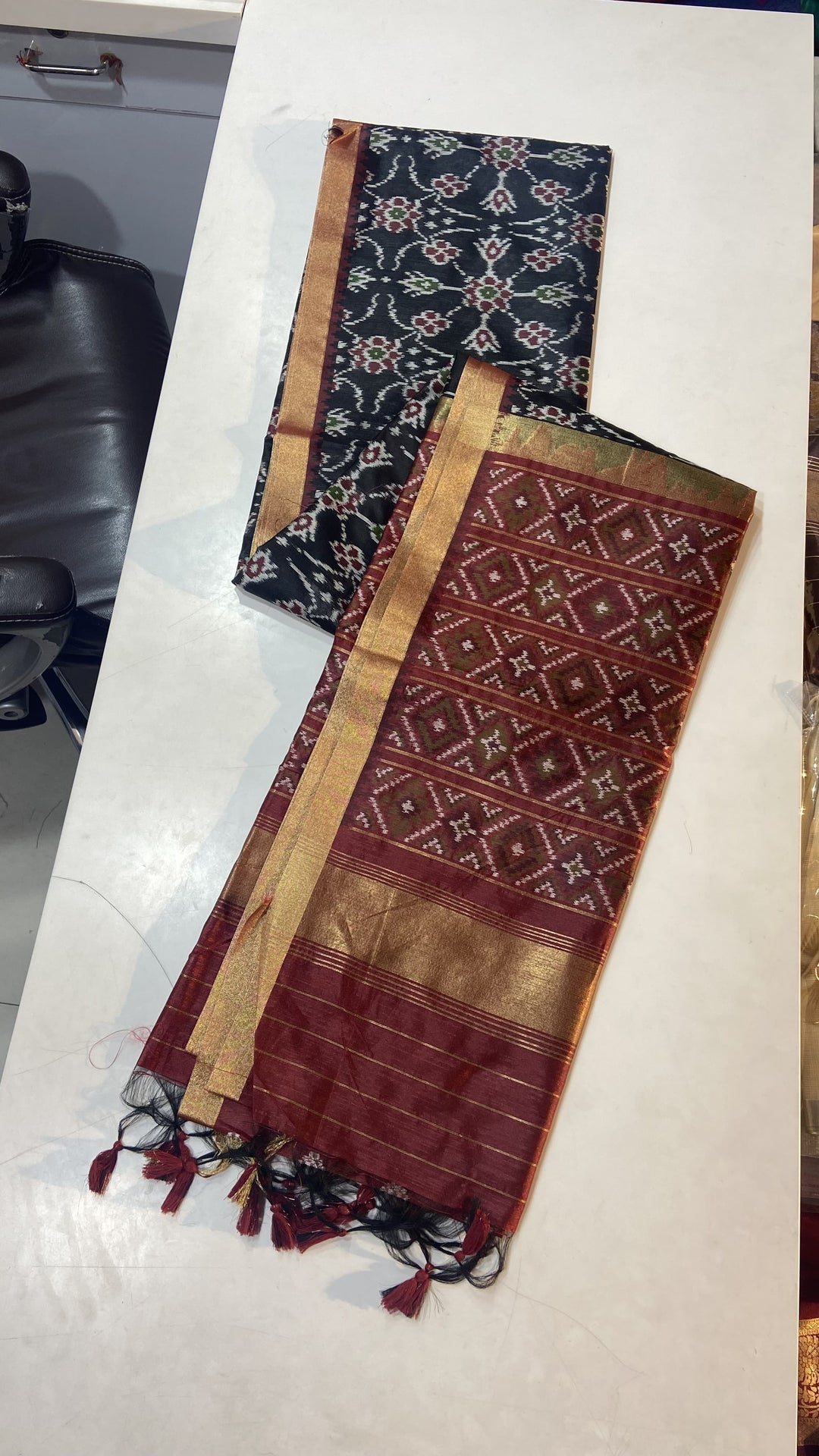 Rich Girl Fancy Patola Silk Saree