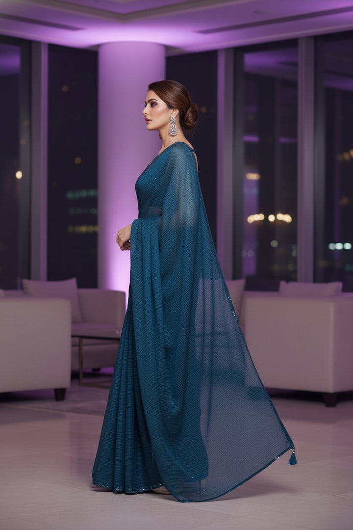 Rock The Party- Chiffon Saree