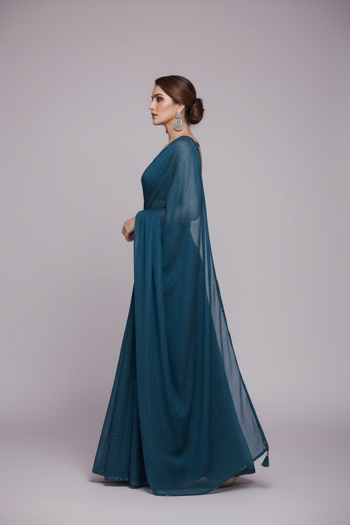 Rock The Party- Chiffon Saree