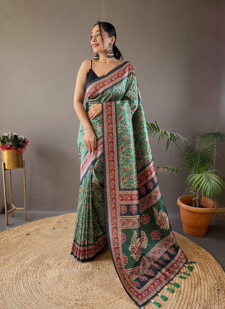 Pages Of Memories Fancy Silk Saree