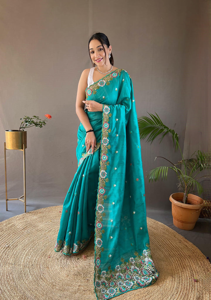 Sprinkle Of Vintage Fancy Matka Silk Saree