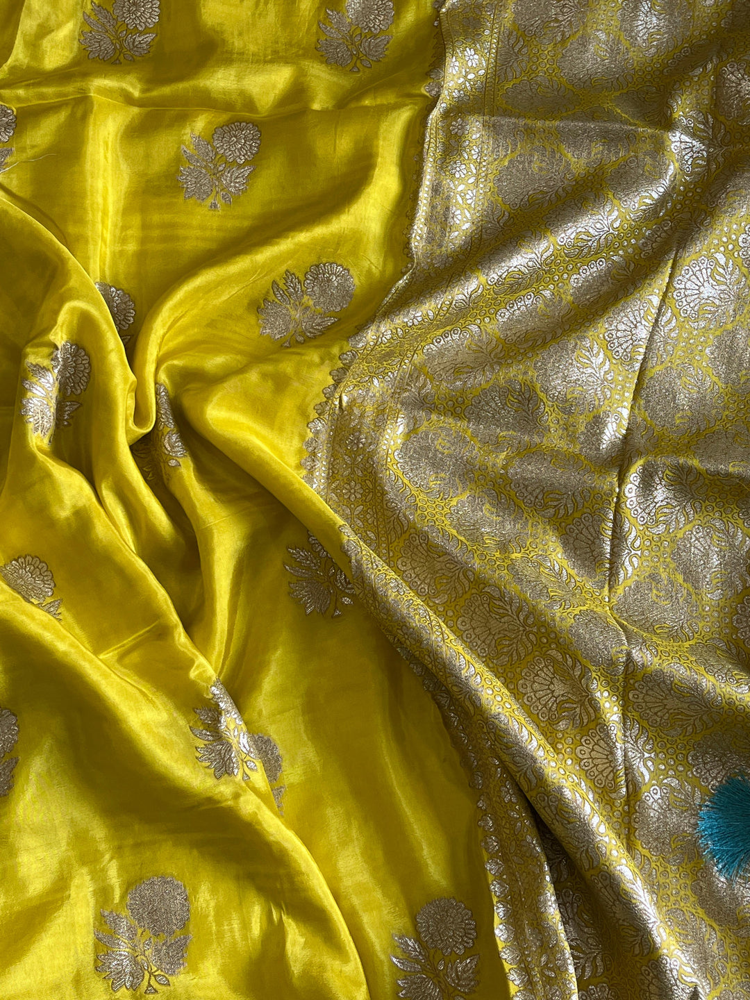 Define Dancing Banarasi Silk Saree