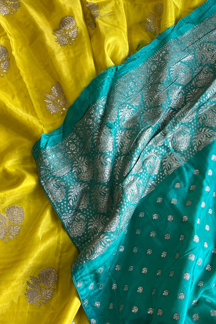 Define Dancing Banarasi Silk Saree