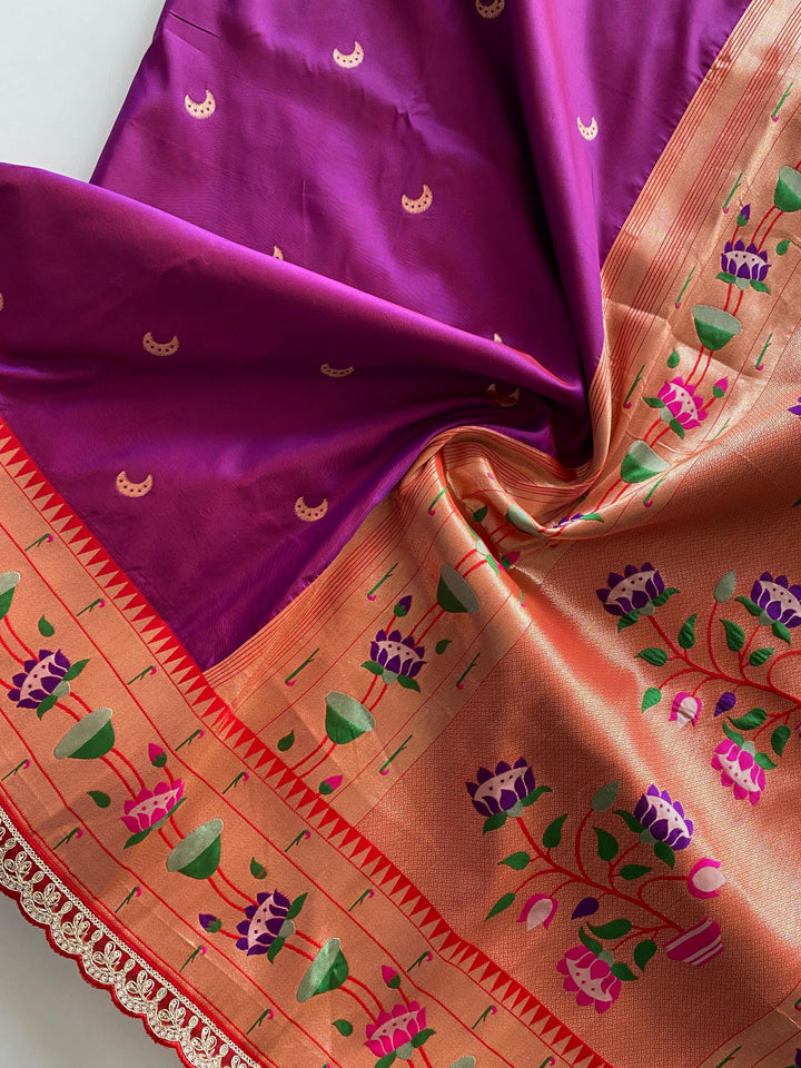 You Will Be In My Heart Paithani Silk Saree