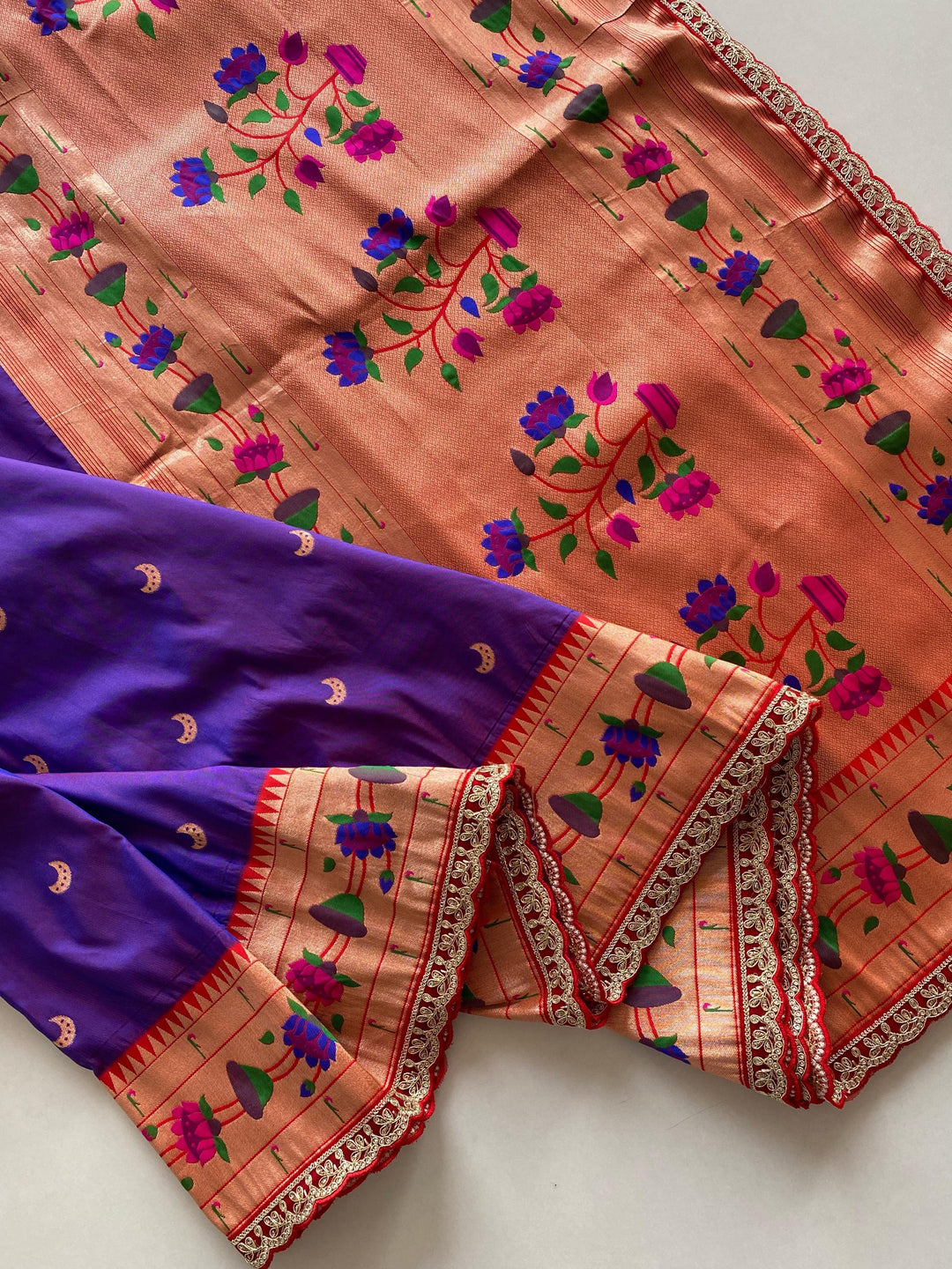 You Will Be In My Heart Paithani Silk Saree