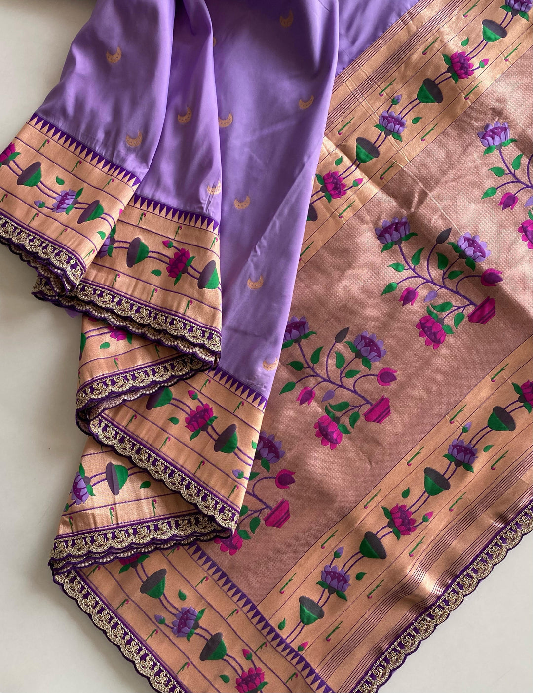 You Will Be In My Heart Paithani Silk Saree