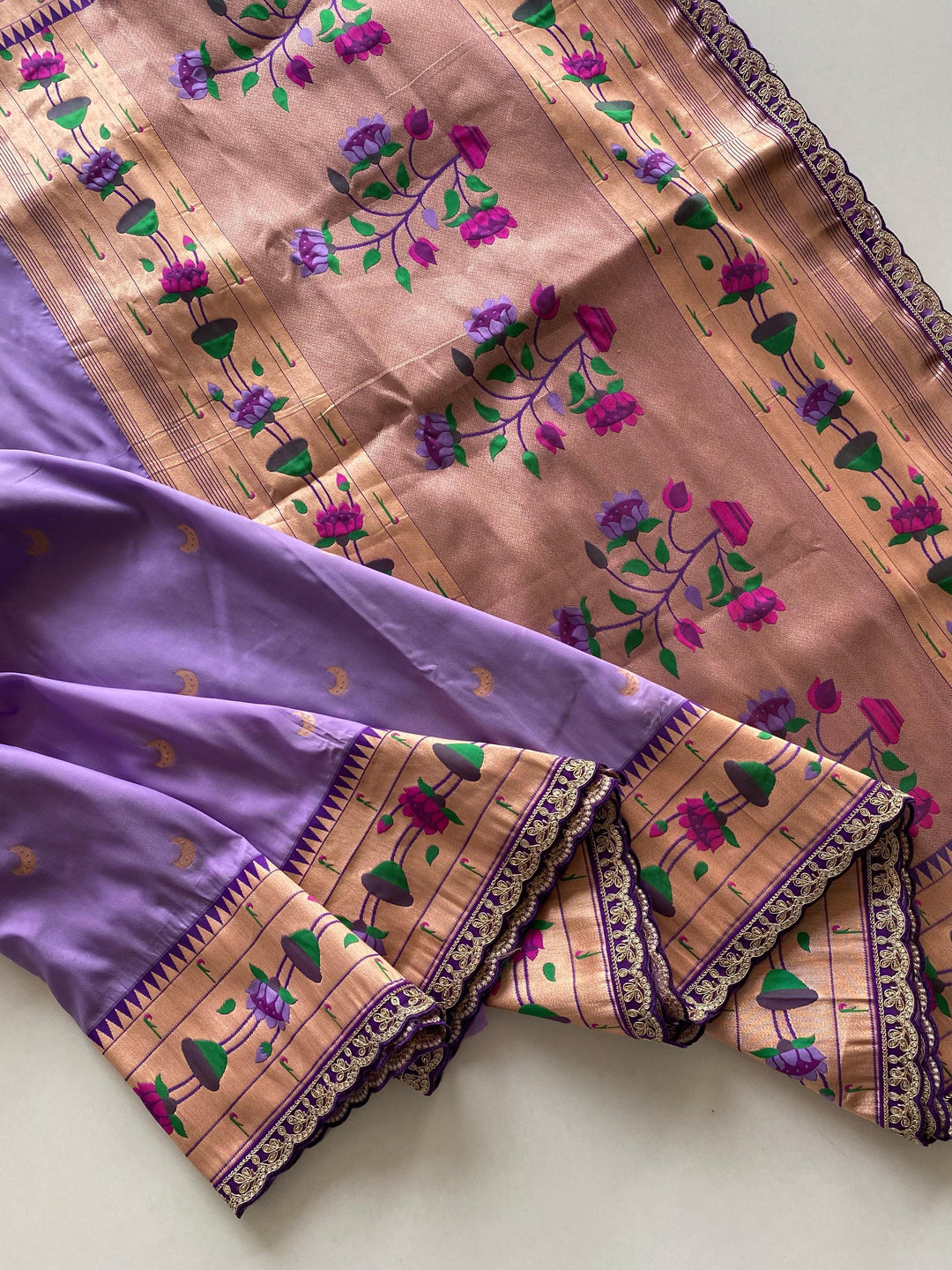 You Will Be In My Heart Paithani Silk Saree