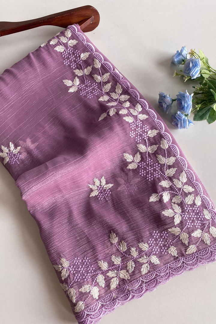 Majestic By Choice Crush Silk Saree