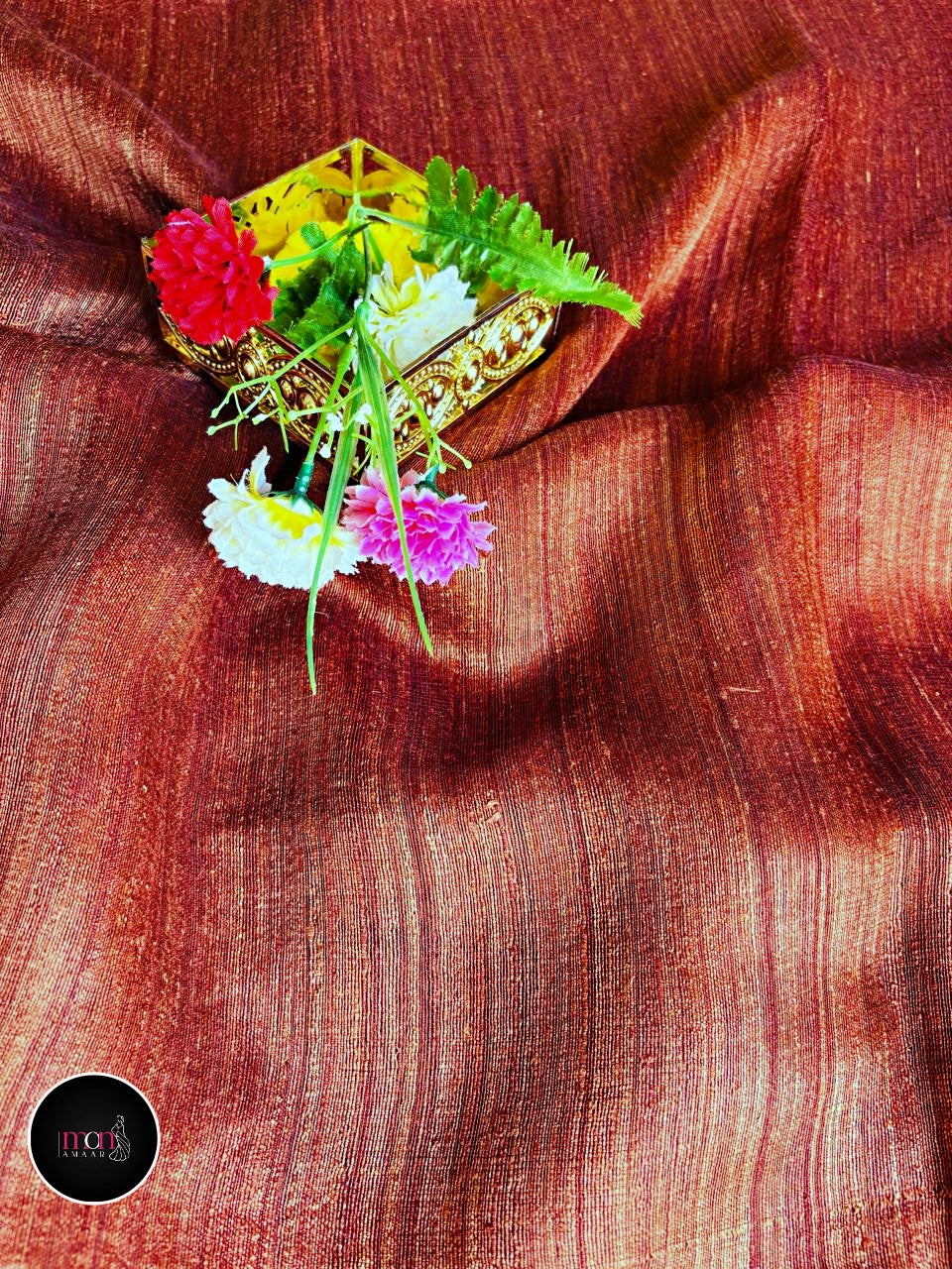 Swarna Kalpana  (Matka Silk Saree)