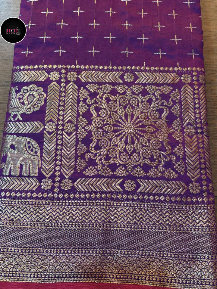 Swaranika- Kanjivaram Banarasi Silk Saree