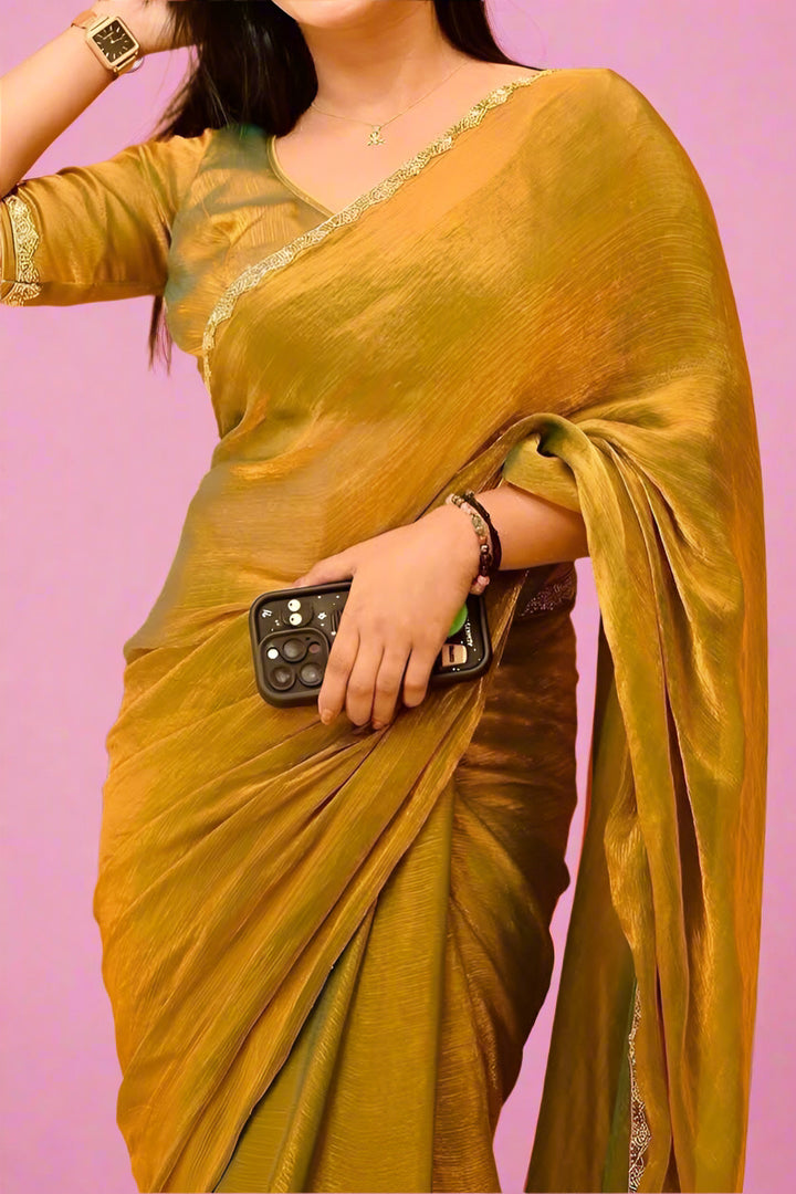 Unchained Melody Crush Silk Saree