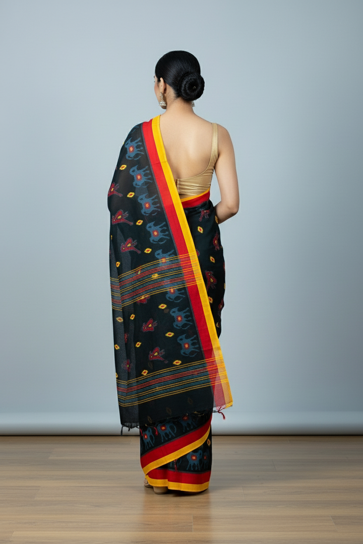 Summer Drape -Mul Cotton Saree