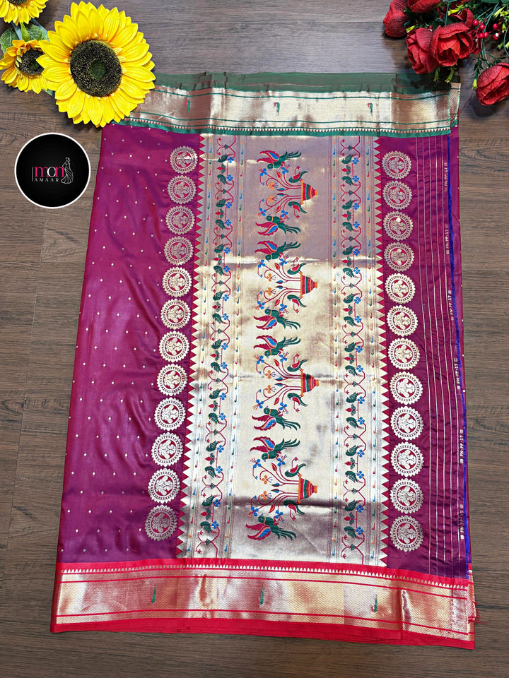 Rich Tapestry - Paithani Silk Saree