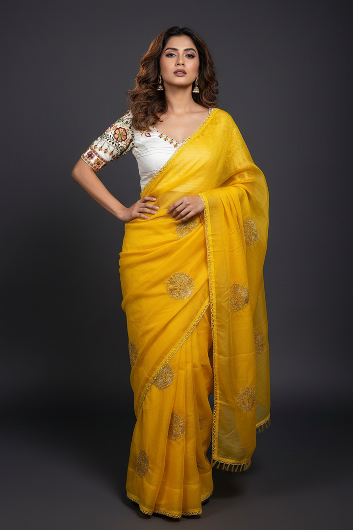 Aura Organza - Designer Saree