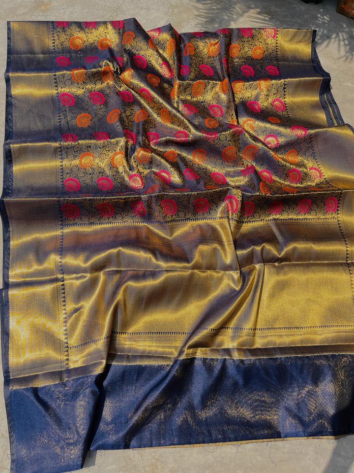 Nita Ambani Inspired Banarasi Tissue Silk Saree