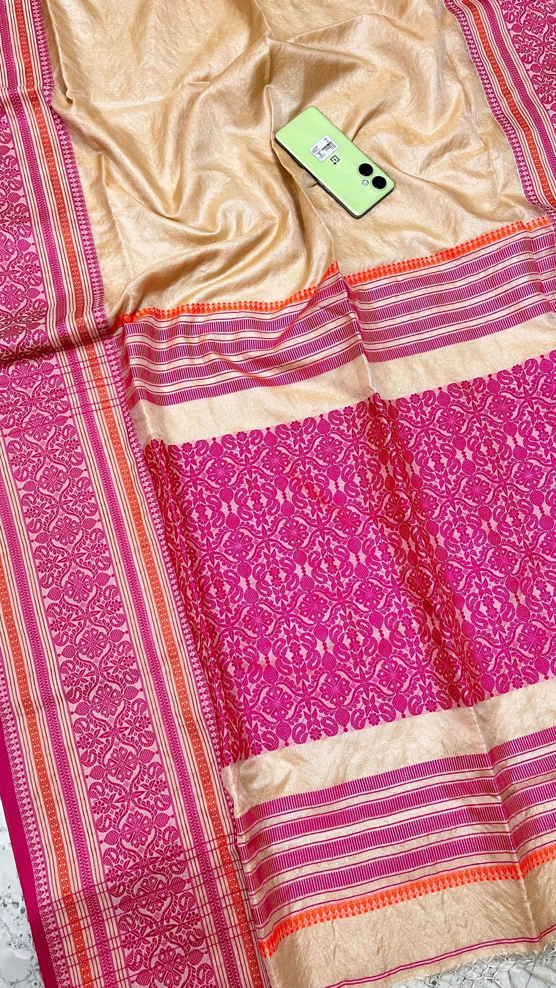 Sterling - The Auspicious Tussar Saree