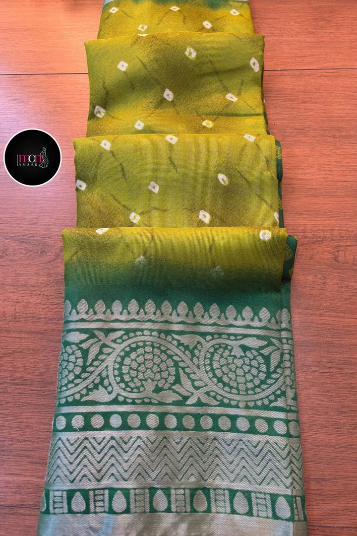 Brasso Elegance- Brasso Weaving Saree