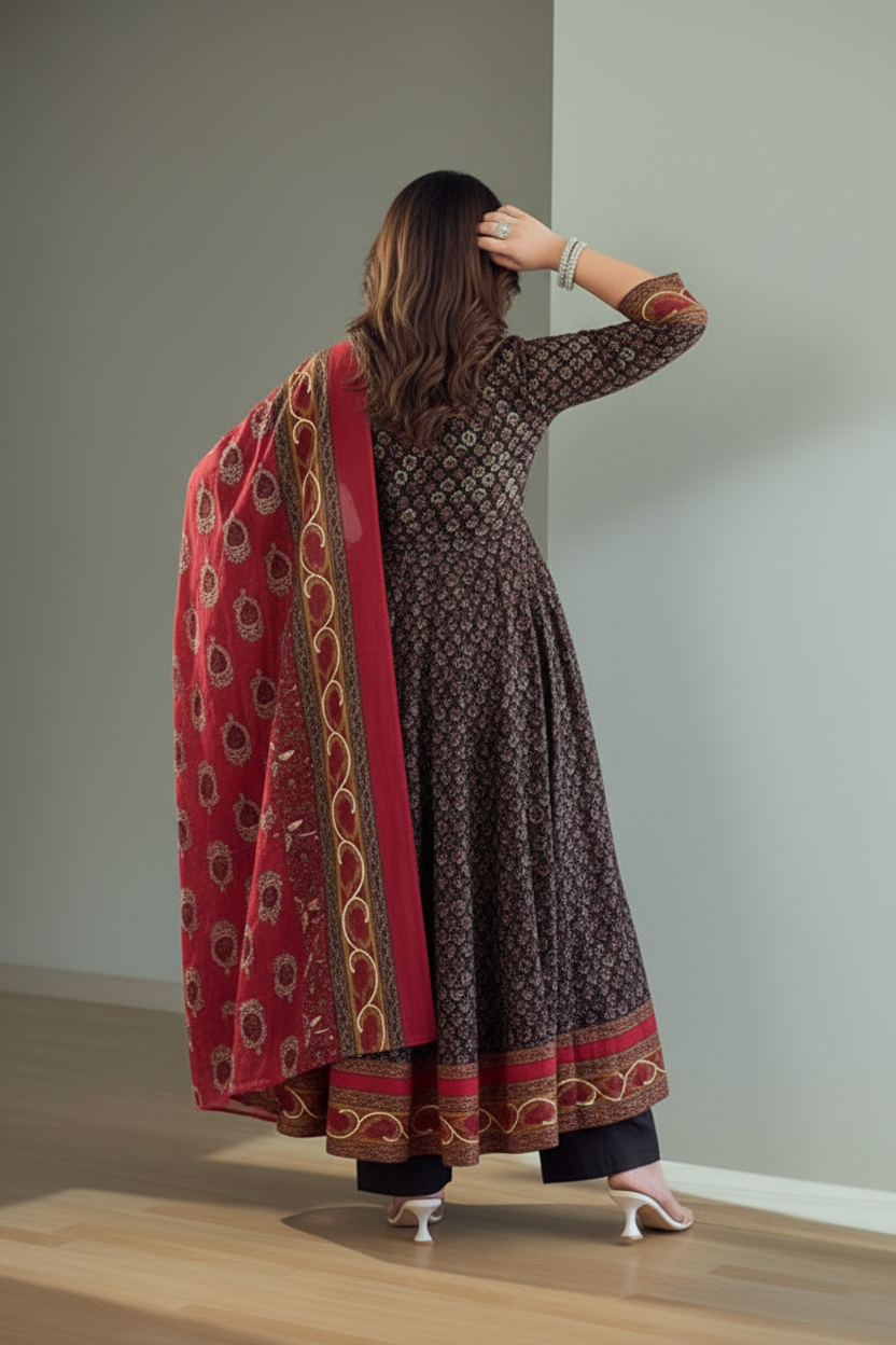 Boundless Creation Cotton Kurti Set