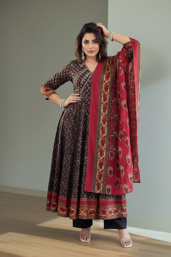 Boundless Creation Cotton Kurti Set