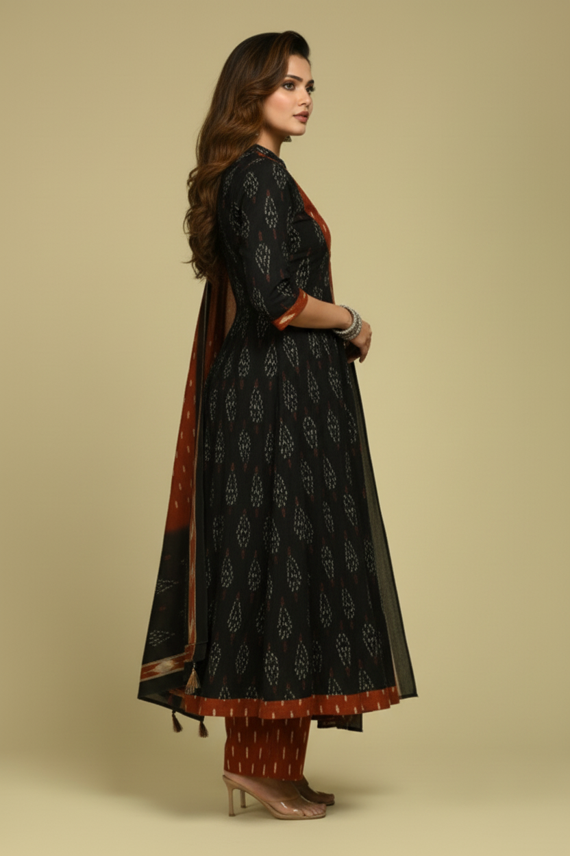 Chilling April Cotton Kurti Set