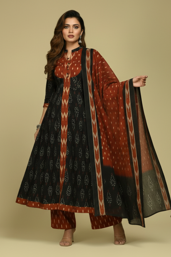 Chilling April Cotton Kurti Set