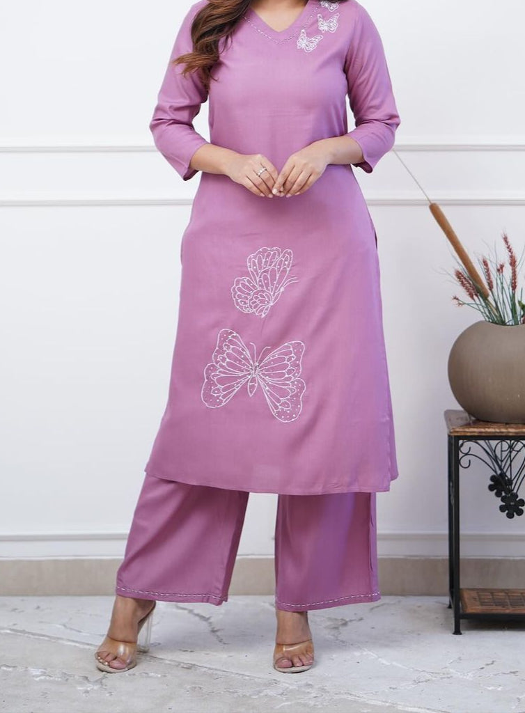 Love In The Air Cotton Kurti Set