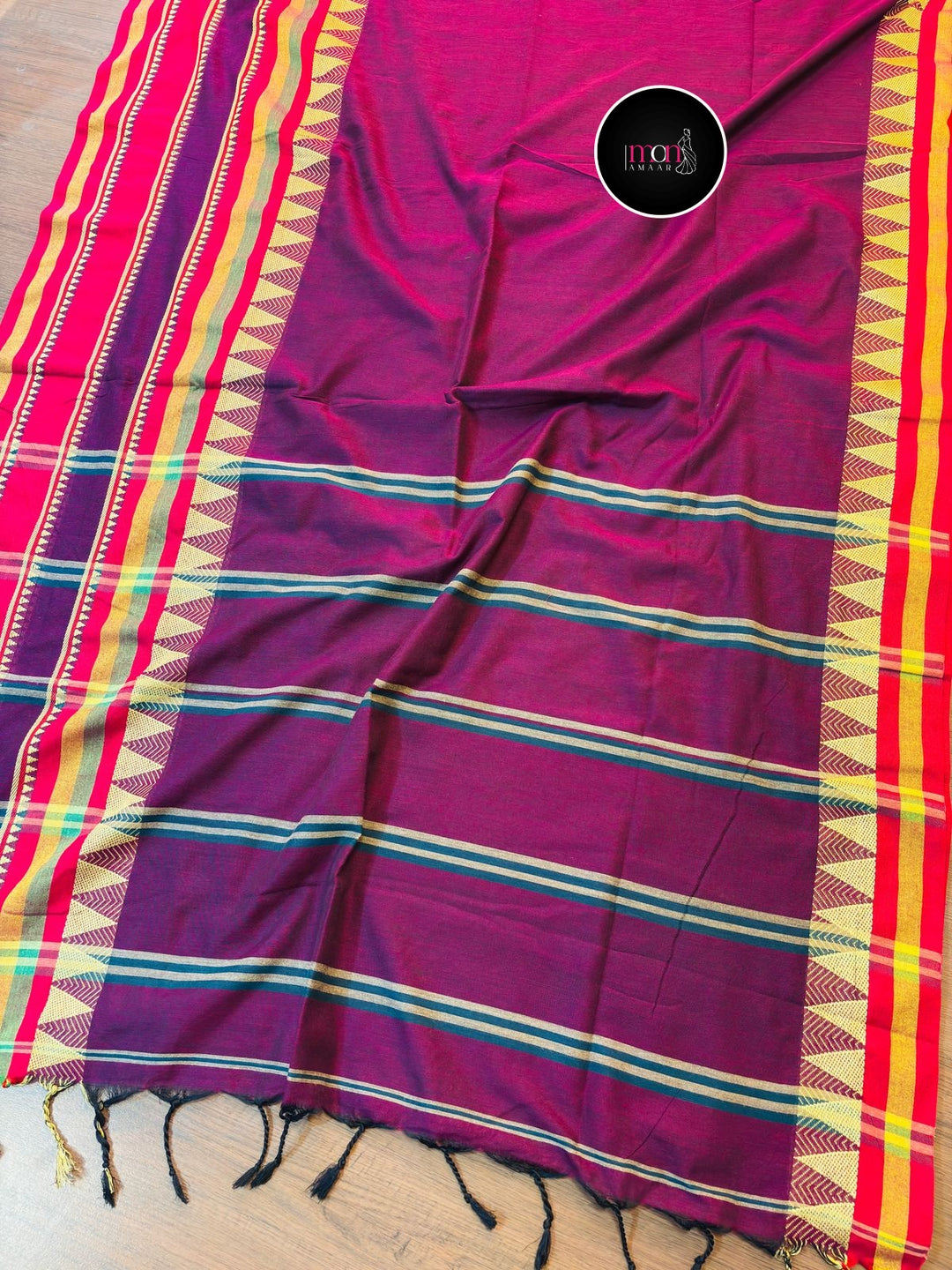 Saree of Divinity - Narayanpet Cotton Saree