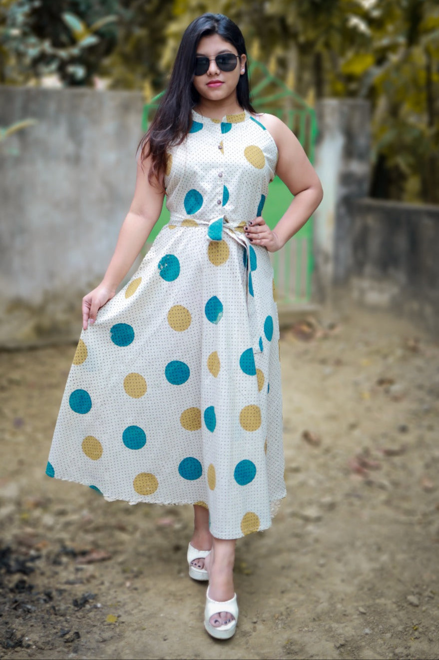 Spot On Style Sustainable Handloom Dress