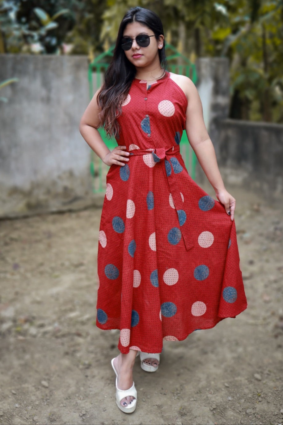 Spot On Style Sustainable Handloom Dress