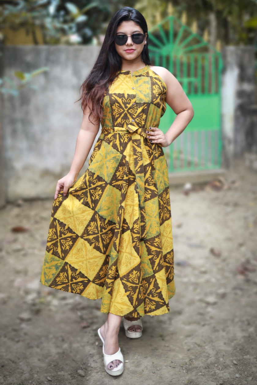 Spot On Style Sustainable Handloom Dress