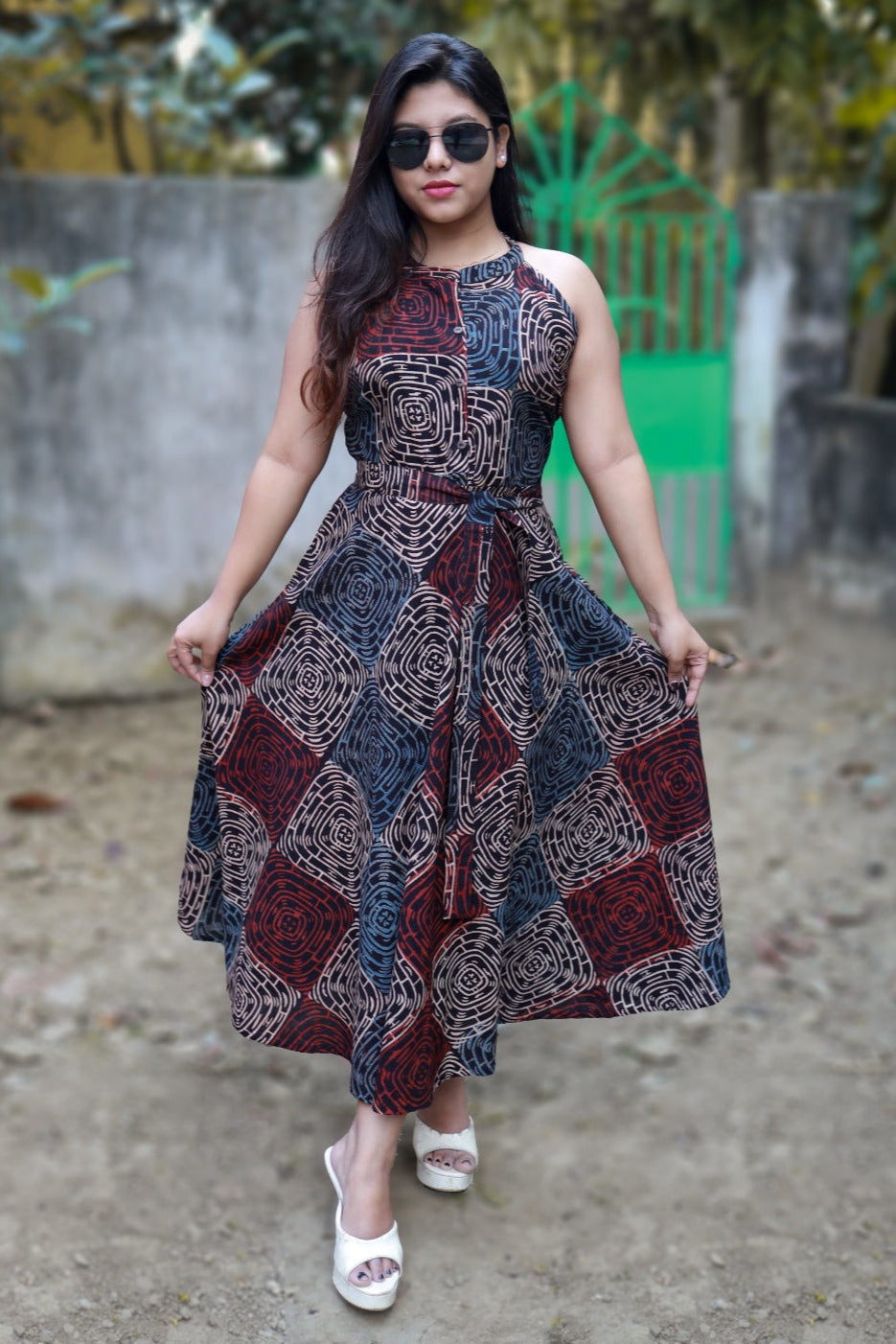 Spot On Style Sustainable Handloom Dress