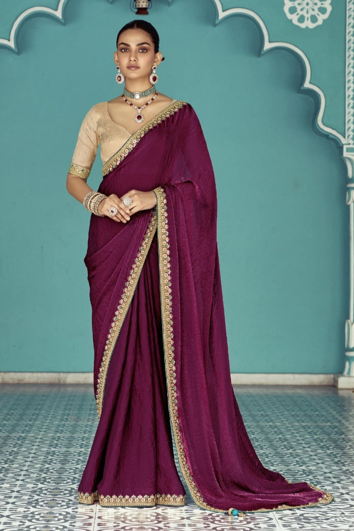 Real Queens Fancy Silk Saree