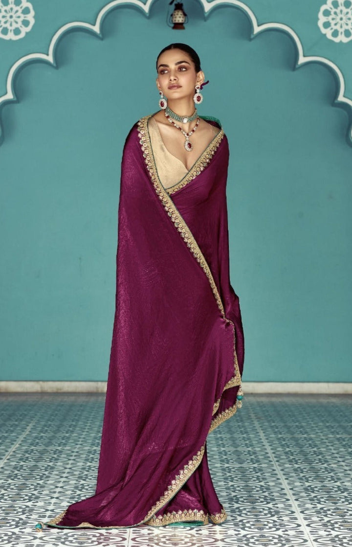 Real Queens Fancy Silk Saree