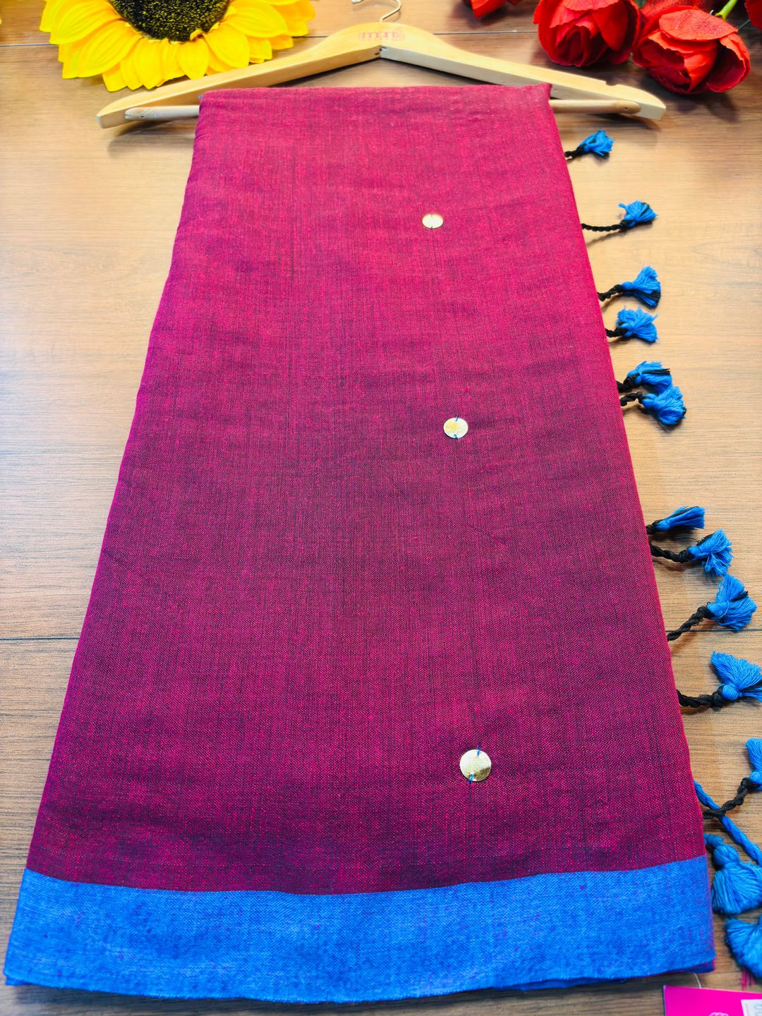 Shona Rekha -Bengal Gini Khadi Cotton Saree