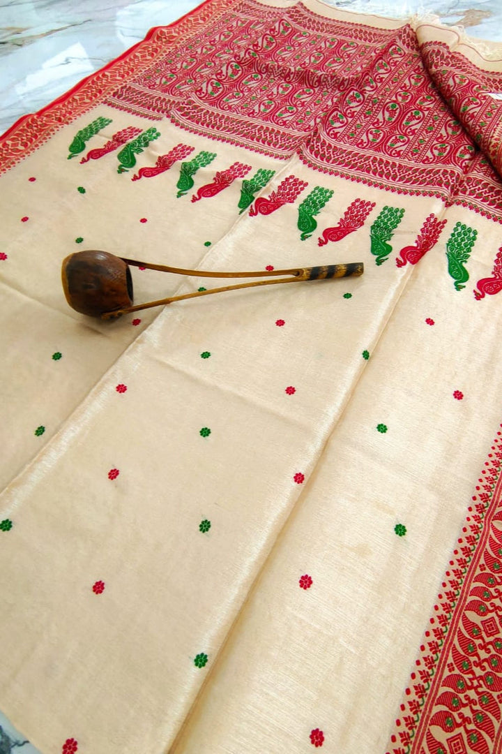 Style & Feel Gachi Tussar Saree
