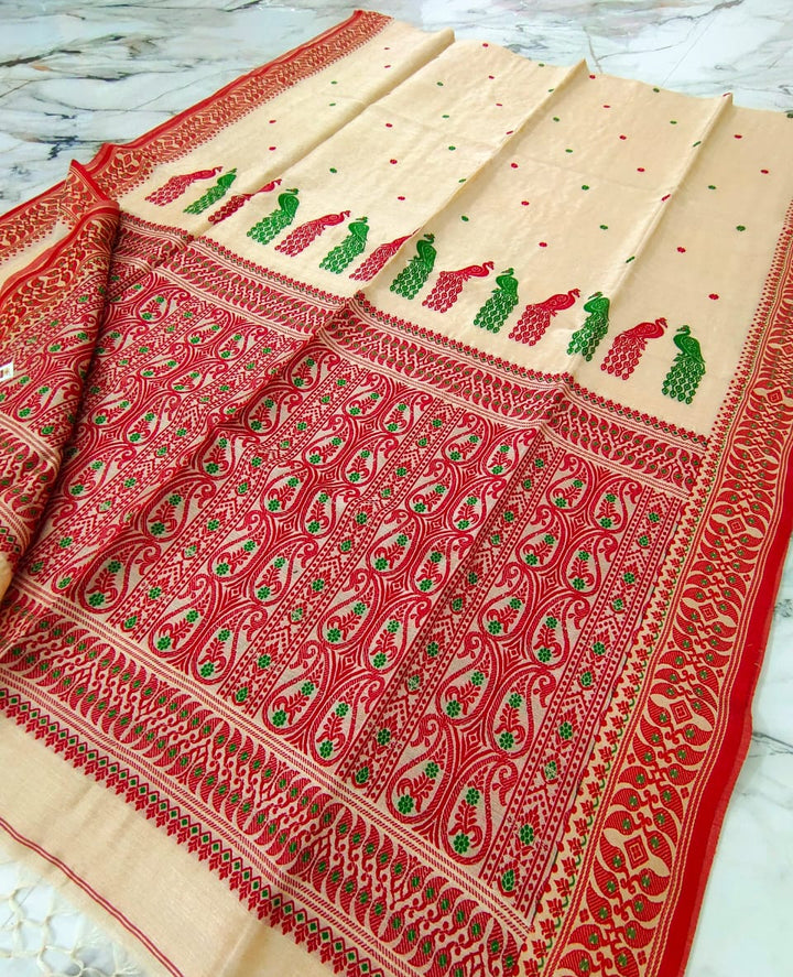 Style & Feel Gachi Tussar Saree