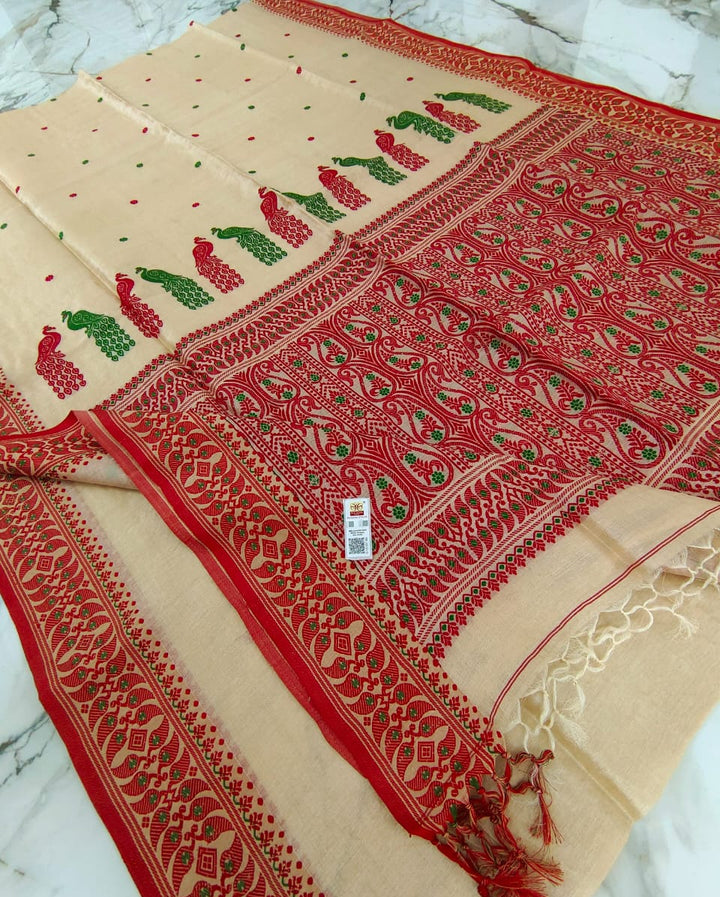 Style & Feel Gachi Tussar Saree