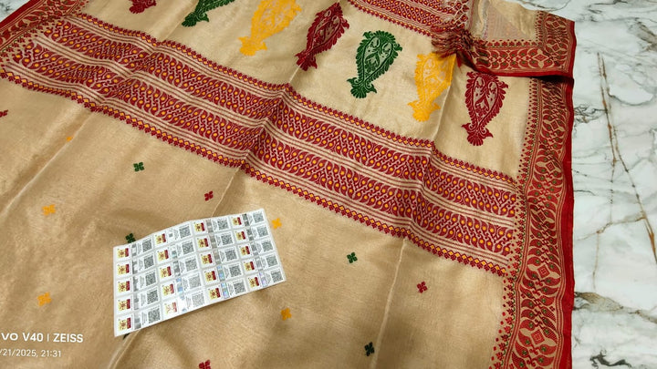 Style & Feel Gachi Tussar Saree