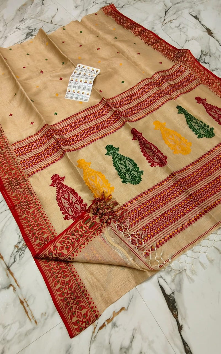 Style & Feel Gachi Tussar Saree