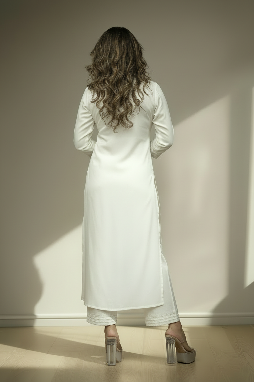 Eternal Grace Cotton Kurti Set