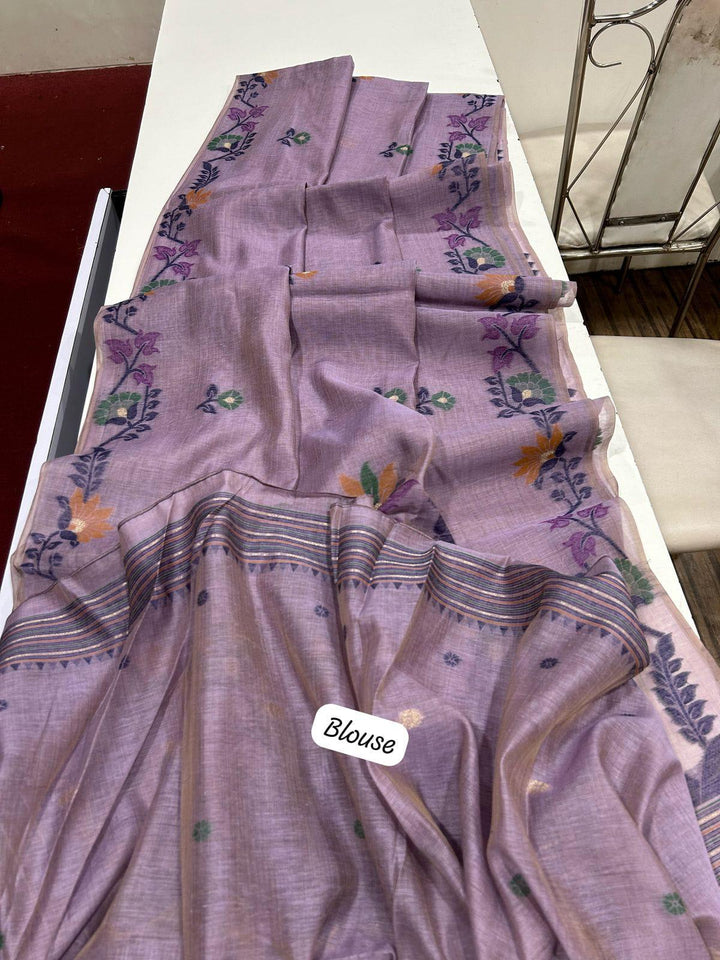 Straight From The Heart Muga Cotton Saree