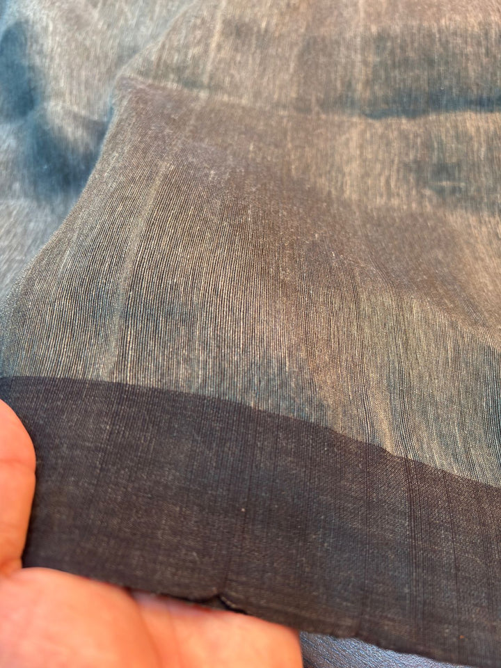 Sundar Abhushan (Linen Jamdani Saree)