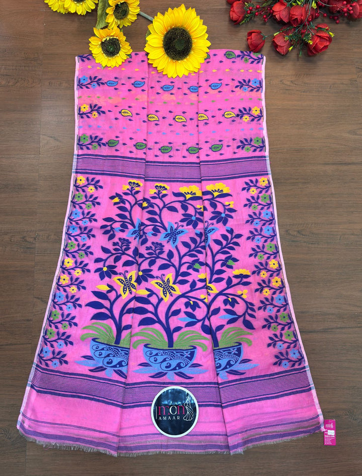 Fuldani Gap Dhakai Jamdani Saree
